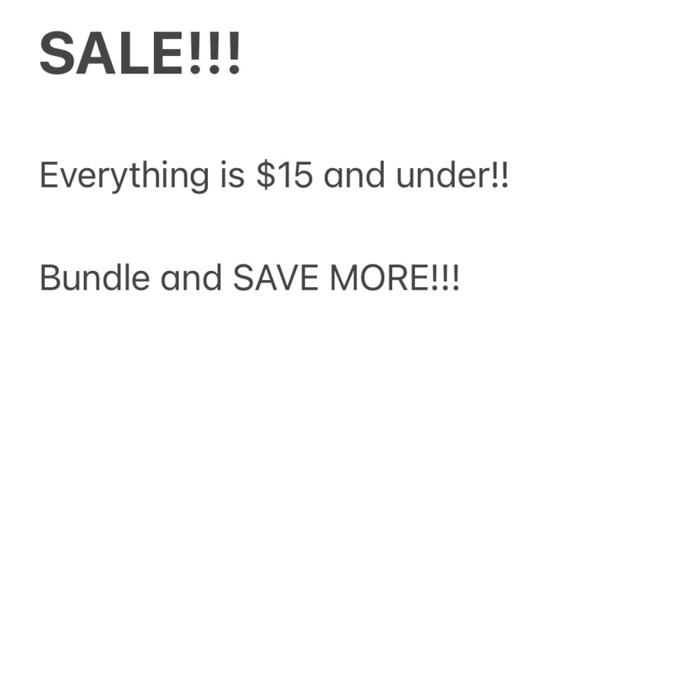 OFFERS WELCOME TO!!!